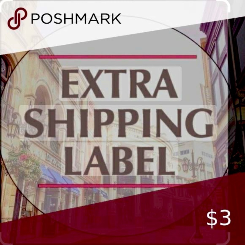 Extra shipping label